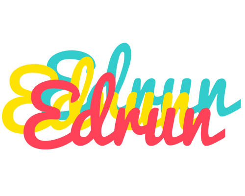 Edrun disco logo