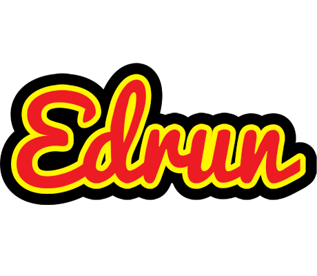 Edrun fireman logo