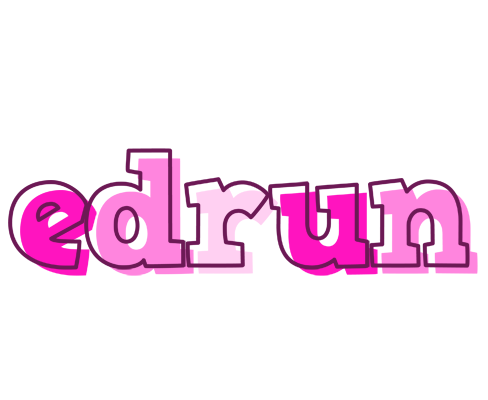 Edrun hello logo