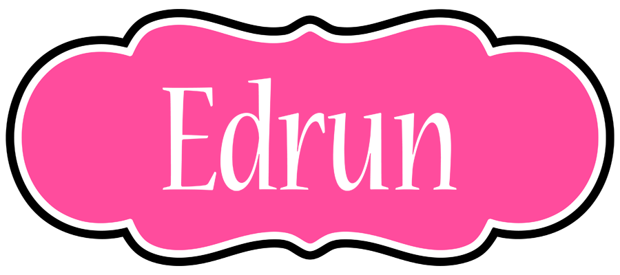Edrun invitation logo