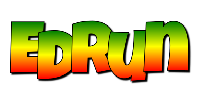 Edrun mango logo