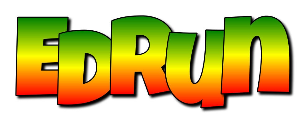 Edrun mango logo