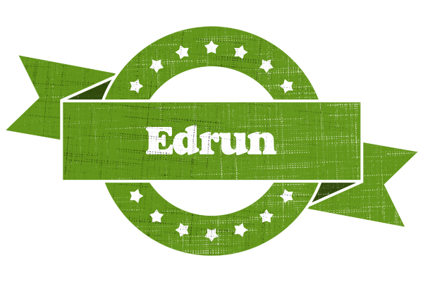 Edrun natural logo