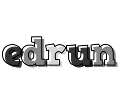 Edrun night logo