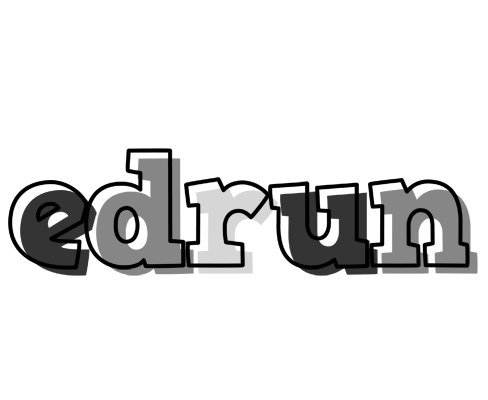 Edrun night logo