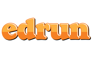 Edrun orange logo