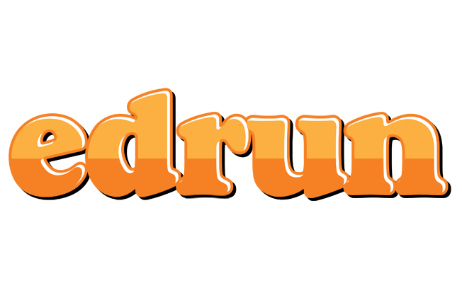 Edrun orange logo