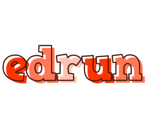 Edrun paint logo