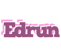 Edrun relaxing logo