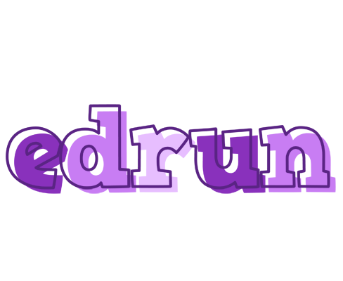 Edrun sensual logo