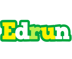 Edrun soccer logo