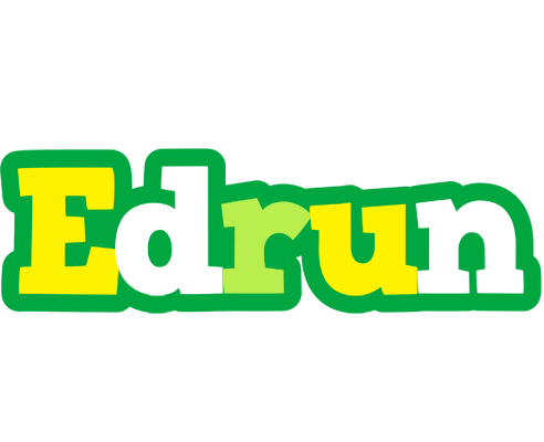 Edrun soccer logo