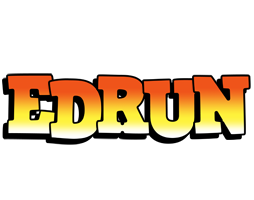 Edrun sunset logo