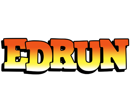 Edrun sunset logo