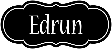 Edrun welcome logo