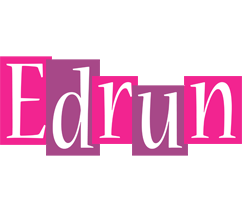 Edrun whine logo