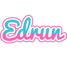 Edrun woman logo