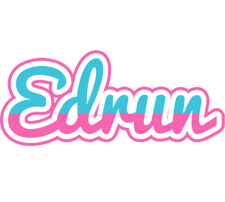Edrun woman logo