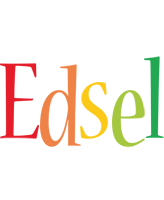 Edsel birthday logo