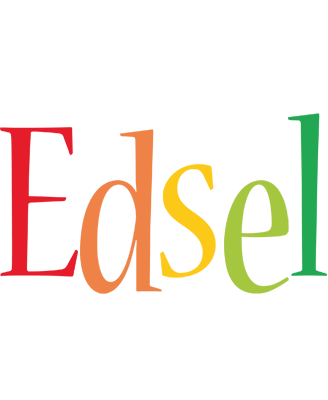 Edsel birthday logo