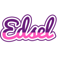 Edsel cheerful logo