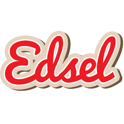 Edsel chocolate logo