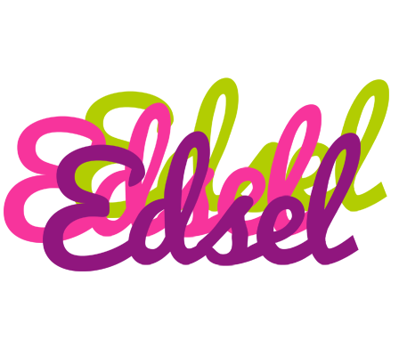 Edsel flowers logo