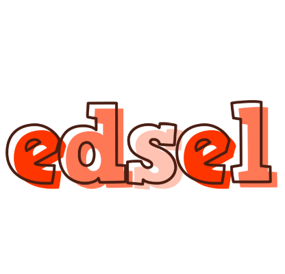 Edsel paint logo