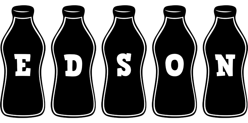 Edson bottle logo
