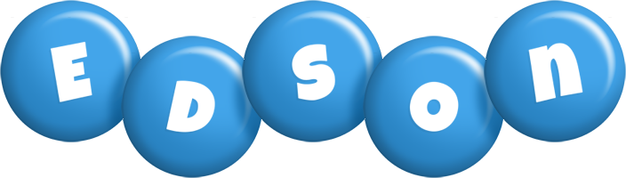 Edson candy-blue logo