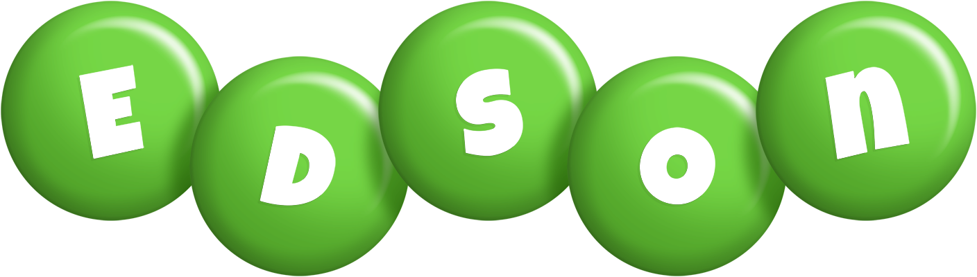 Edson candy-green logo