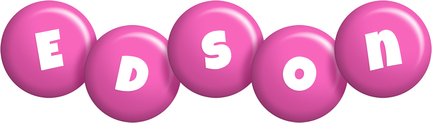 Edson candy-pink logo