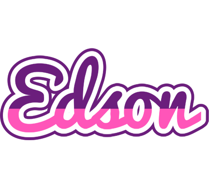 Edson cheerful logo