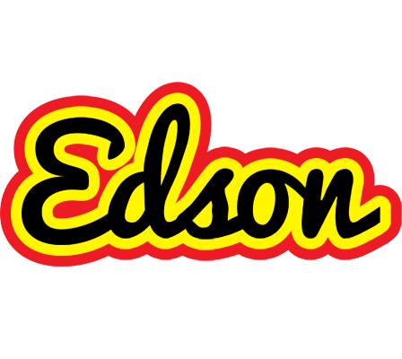 Edson flaming logo