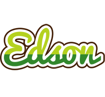 Edson golfing logo