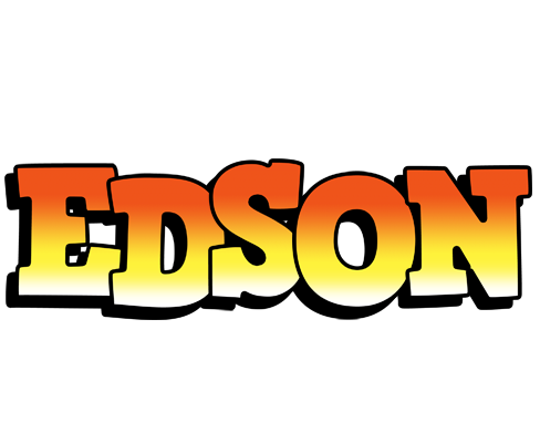 Edson sunset logo