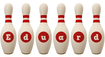 Eduard bowling-pin logo