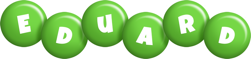 Eduard candy-green logo