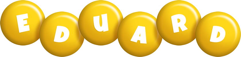 Eduard candy-yellow logo