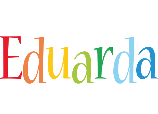 Eduarda birthday logo
