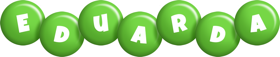 Eduarda candy-green logo