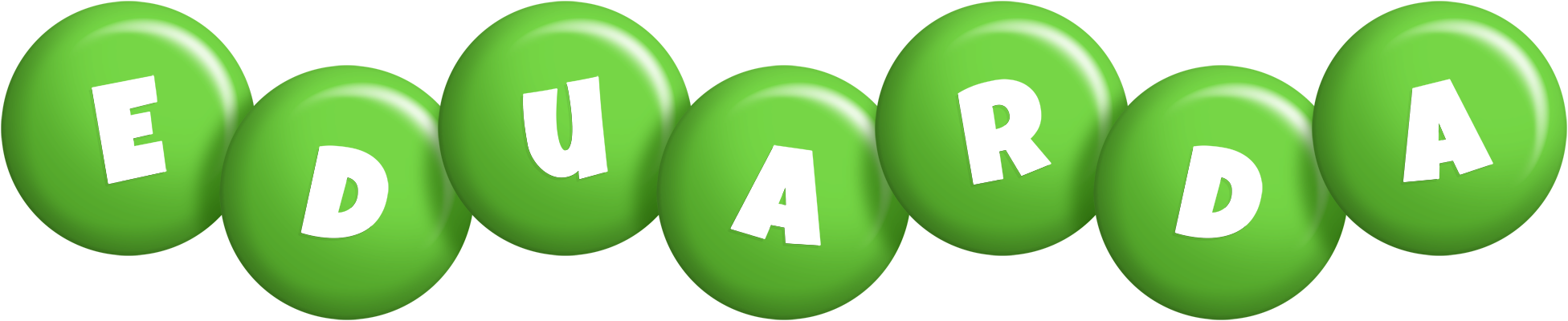 Eduarda candy-green logo
