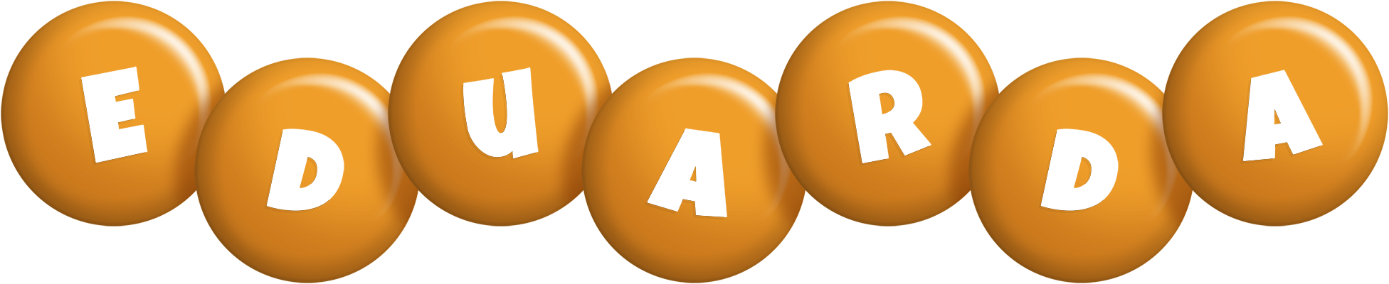 Eduarda candy-orange logo