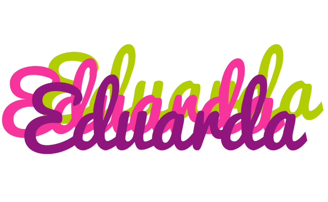 Eduarda flowers logo