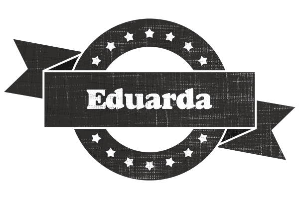 Eduarda grunge logo