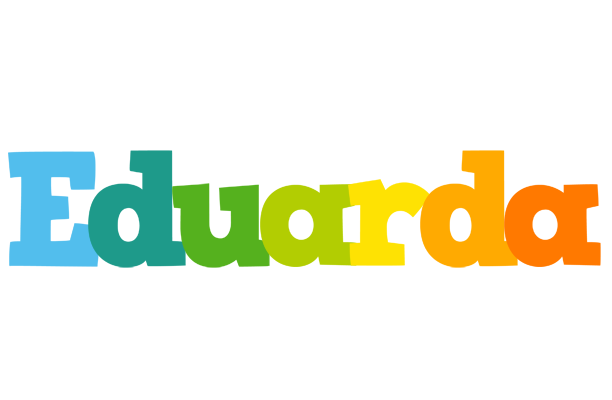 Eduarda rainbows logo