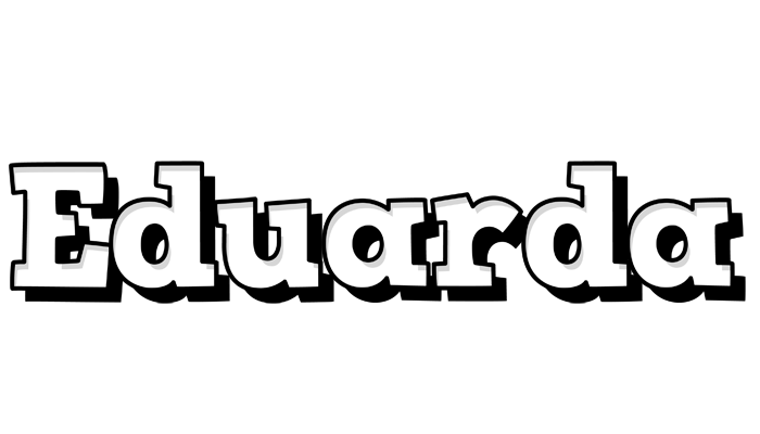 Eduarda snowing logo