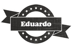 Eduardo grunge logo