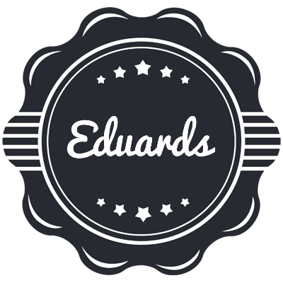 Eduards badge logo