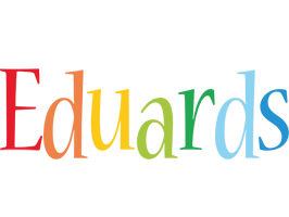 Eduards birthday logo